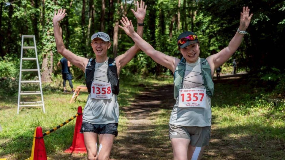 先生たちもランニングやトレイルランの選手として活動中