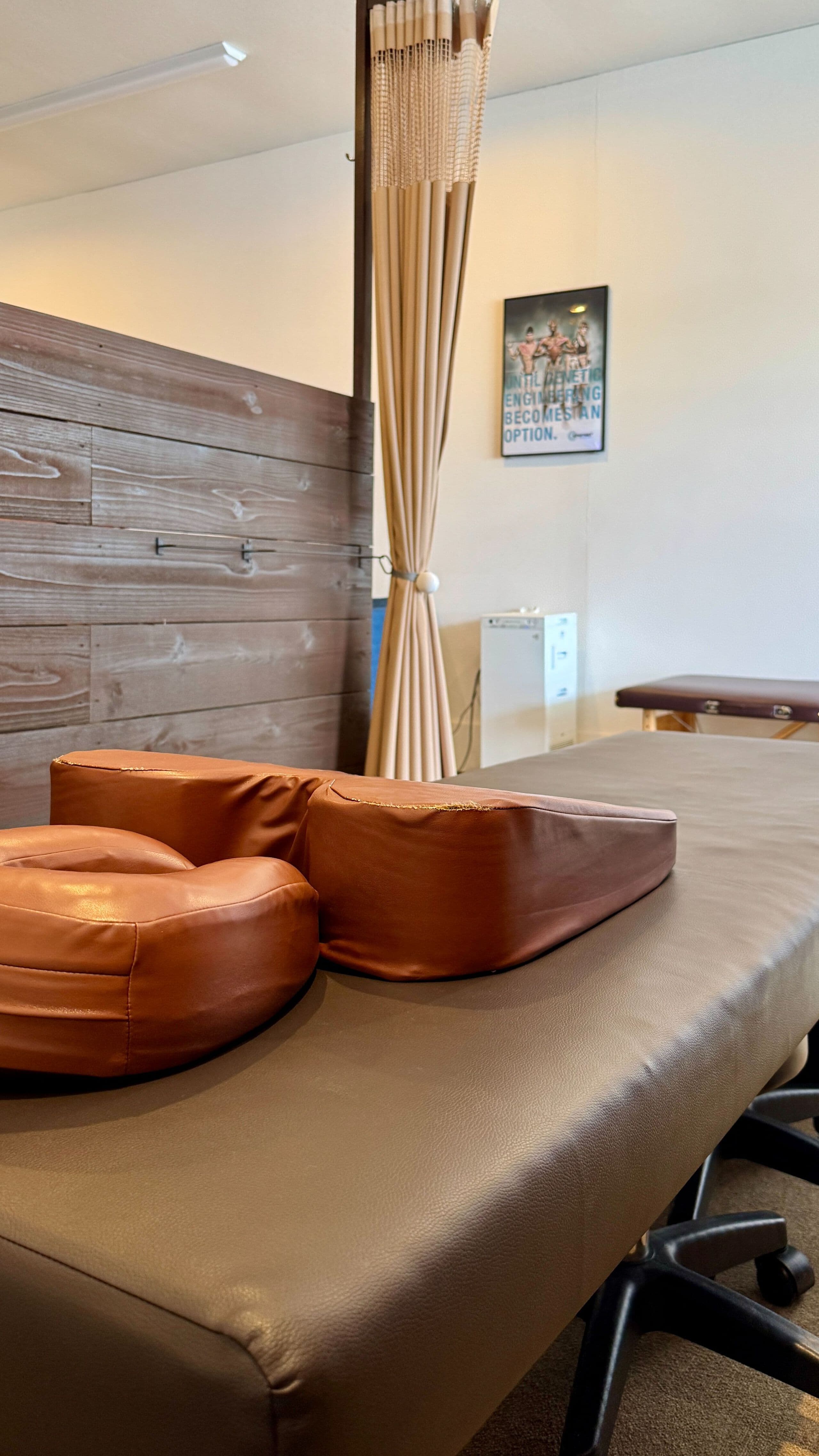 プロ仕様の施術ベッド